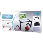 Portable 360 Degree Adjustable Foldable Aluminium Alloy Desk Stand with Cool Fans & Mouse Pad for Laptop / Notebook - Image 10