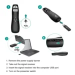 Logitech R400 2.4Ghz Wireless Presenter PPT Remote Control Pen - Image 4