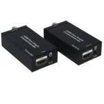 NK-C100IR 1080P HDMI Over Single Coaxial Extender Transmitter + Receiver with IR Coaxial Cable, Signal Range up to 100m - Image 2