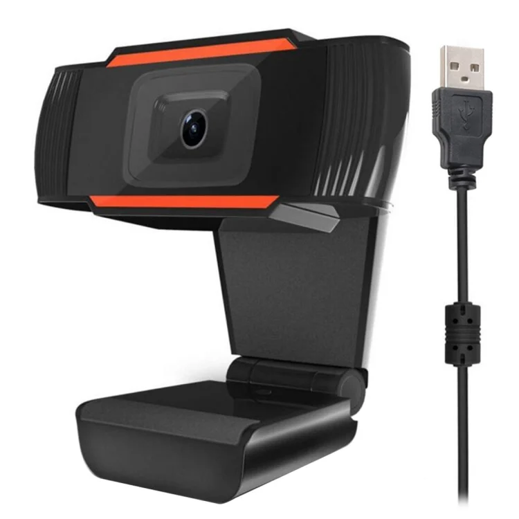 PC3452E_1.webp A870 480P Pixels HD 360 Degree WebCam USB 2.0 PC Camera with Microphone for Skype Computer PC Laptop, Cable Length: 1.4m - Image 2