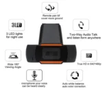 A870 480P Pixels HD 360 Degree WebCam USB 2.0 PC Camera with Microphone for Skype Computer PC Laptop, Cable Length: 1.4m - Image 6