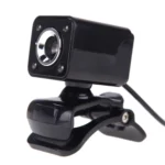 A862 360 Degree Rotatable 480P WebCam USB Wire Camera with Microphone & 4 LED lights for Desktop Skype Computer PC Laptop, Cable Length: 1.4m - Image 6