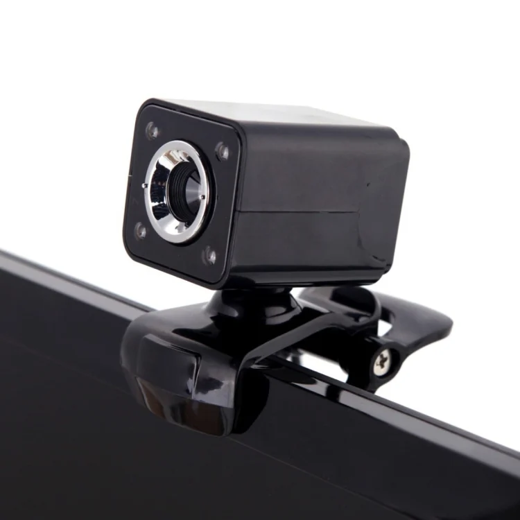 PC3455_B2.webp A862 360 Degree Rotatable 480P WebCam USB Wire Camera with Microphone & 4 LED lights for Desktop Skype Computer PC Laptop, Cable Length: 1.4m - Image 3