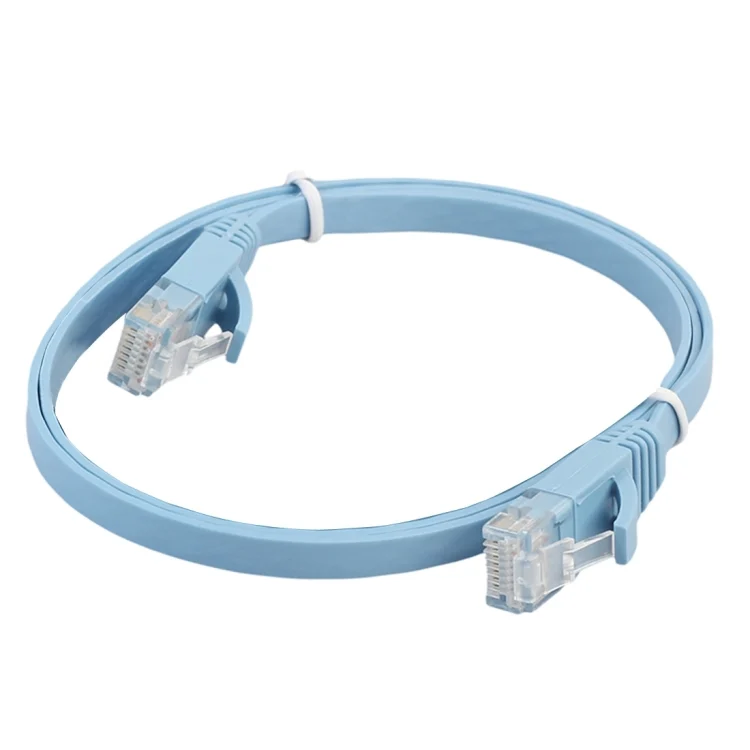 PC3460L_1.webp 0.5m CAT6 Ultra-thin Flat Ethernet Network LAN Cable, Patch Lead RJ45 - Image 2