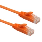1m CAT6 Ultra-thin Flat Ethernet Network LAN Cable, Patch Lead RJ45 - Image 3