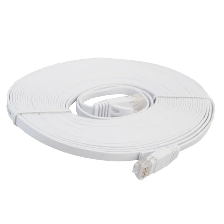 PC3467W_1.webp 8m CAT6 Ultra-thin Flat Ethernet Network LAN Cable, Patch Lead RJ45 - Image 2