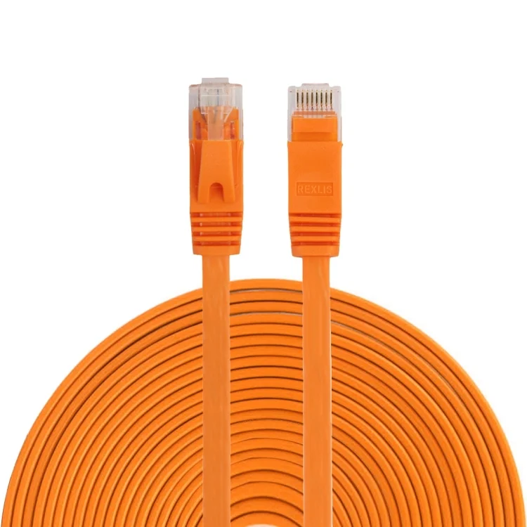 PC3469E.webp 15m CAT6 Ultra-thin Flat Ethernet Network LAN Cable, Patch Lead RJ45 - Image 1