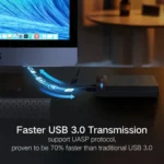 UGREEN US222 HDD Enclosure 2.5 / 3.5 inch SATA to USB 3.0 SSD Adapter Hard Disk Drive Box External HDD Case, Support UASP Protocol - Image 4