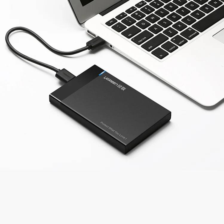 PC3512B.webp UGREEN US221 HDD Enclosure 2.5 inch SATA to USB 3.0 SSD Adapter Hard Disk Drive Box External HDD Case, Support UASP Protocol - Image 1