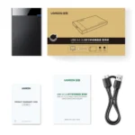 UGREEN US221 HDD Enclosure 2.5 inch SATA to USB 3.0 SSD Adapter Hard Disk Drive Box External HDD Case, Support UASP Protocol - Image 15