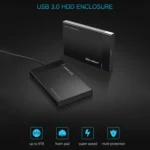 UGREEN US221 HDD Enclosure 2.5 inch SATA to USB 3.0 SSD Adapter Hard Disk Drive Box External HDD Case, Support UASP Protocol - Image 3