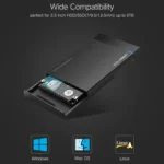 UGREEN US221 HDD Enclosure 2.5 inch SATA to USB 3.0 SSD Adapter Hard Disk Drive Box External HDD Case, Support UASP Protocol - Image 9