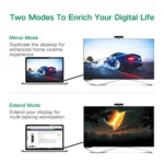 UGREEN MM119 1080P Full HD VGA to DVI (24+1) Male to Female Adapter Cable for Computer, PC, Laptop, HDTV, Projector, DVD Graphics Card and More VGA / DVI Enabled Devices, Cable Length: 50cm - Image 5