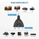 3 x 1 4K 60Hz YUV4:4:4 HDR HDMI Switcher with Pigtail HDMI Cable - Image 5