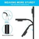 For Microsoft Surface Pro 7 / 7 Plus / 8 / 9 / X & Laptop 3 / 4 / 5 65W Laptop Power Adapter - Image 5