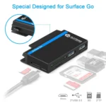 ROCKETEK RT-SGO737 2 USB 3.0 + Micro USB Interface Hub for Microsoft Surface Go, with 2 TF Card & SD Card Slots - Image 4