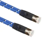 3m Gold Plated CAT-7 10 Gigabit Ethernet Ultra Flat Patch Cable for Modem Router LAN Network, Built with Shielded RJ45 Connector - Image 3
