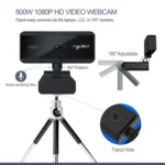 5.0 Mega Pixels 1080P HD Auto Focus Video Webcam - Image 7