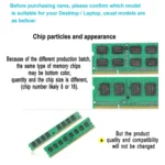 XIEDE X011 DDR2 667MHz 2GB General Full Compatibility Memory RAM Module for Desktop PC - Image 4