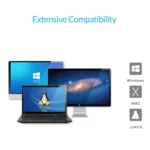 ORICO 3139C3 3.5 inch SATA HDD USB 3.1 Type-C External Hard Drive Enclosure Storage Case - Image 4