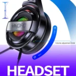 YINDIAO Q3 USB + Dual 3.5mm Wired E-sports Gaming Headset with Mic & RGB Light, Cable Length: 1.67m - Image 5