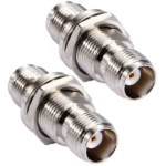 TNC Female to TNC Female Connector with Screw Gasket