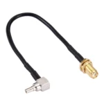 15cm CRC9 90 Degree Elbow to SMA Female RG174 Cable - Image 2