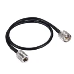 50cm UHF Male to N Female RG58 Cable - Image 2