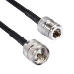 50cm UHF Male to N Female RG58 Cable - Image 3