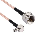 15cm TS9 to F Male RG316 Cable(Gold) - Image 3