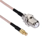 15cm MCX to F Female RG316 Cable - Image 3