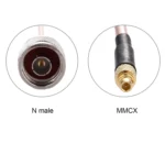 15cm MMCX to N Male RG316 Cable - Image 4