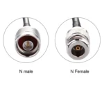 1m N Male to N Female RG58 Cable - Image 4