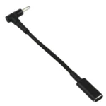 PD 100W 18.5-20V 4.0 x 1.35mm Elbow to USB-C / Type-C Adapter Nylon Braid Cable - Image 4