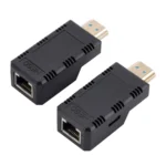 60m RJ45 to HDMI Network Extender, with Cable - Image 2