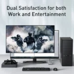 LS1097 1 into 2 out 4K Split Screen HDMI Two-way Conversion Audio Video Switch - Image 5
