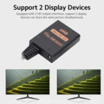 1 into 2 out HDMI 4K HD Video Splitter, with Cable - Image 6