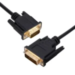 DVI to VGA Adapter Cable Computer Graphics Card Monitor Cable, Length: 2m - Image 2