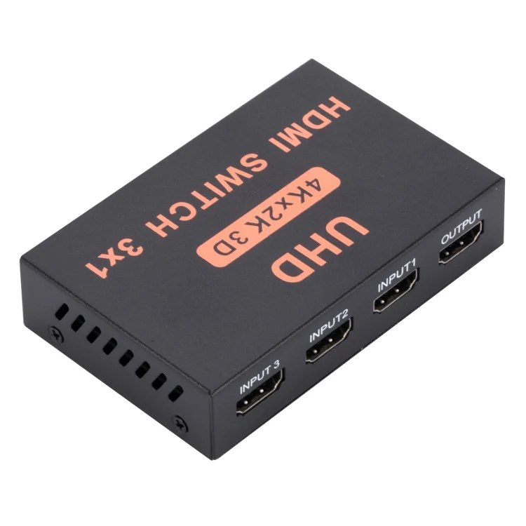 PC4281_2.webp HDMI Switch 3 into 1 out 4Kx2K HD Video Switch, with Remote Control - Image 3