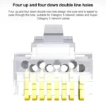 10pcs /Pack Cat6e Unshielded Pass Through RJ45 Connector Modular Plug - Image 7