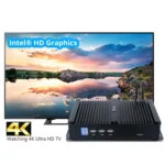 HYSTOU FMP04 i5 7200U Mini PC, Intel Core i5 7200U Processor Dual Core up to 3.1GHz, RAM: 4GB, ROM: 128GB, Support Windows 7 / 8 / 10 / Linux OS - Image 8