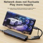 BYL-2208TU 5 in 2 USB + USB-C / Type-C to USB Multifunctional Docking Station HUB Adapter - Image 8