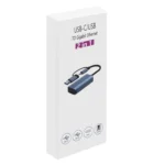 BYL-2207TU 2 in 1 USB + Type-C to RJ45 Docking Station HUB Adapter - Image 4