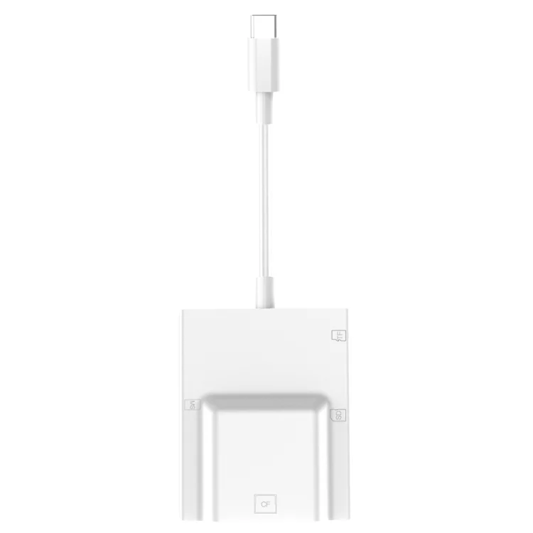 NK-3057H 4 in 1 USB-C/Type-C Multifunctional Card Reader