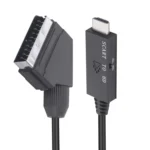 Scart To HDMI-Compatible Converter Video Audio Adapter Cable - Image 2