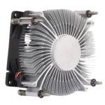 4Pin CPU Cooler Mute Silent Fan Thickened Aluminum Heat Sink for Intel 1155 / 1150 / 1151 - Image 3