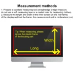 19 inch Laptop Universal Matte Anti-glare Screen Protector, Size: 409 x 256mm - Image 6