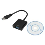 External Graphics Card Converter Cable USB3.0 to VGA, Resolution: 720P - Image 4