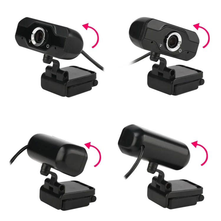 PC4880_4.webp HXSJ S50 30fps 100 Megapixel 720P HD Webcam for Desktop / Laptop / Smart TV, with 10m Sound Absorbing Microphone, Cable Length: 1.4m - Image 5