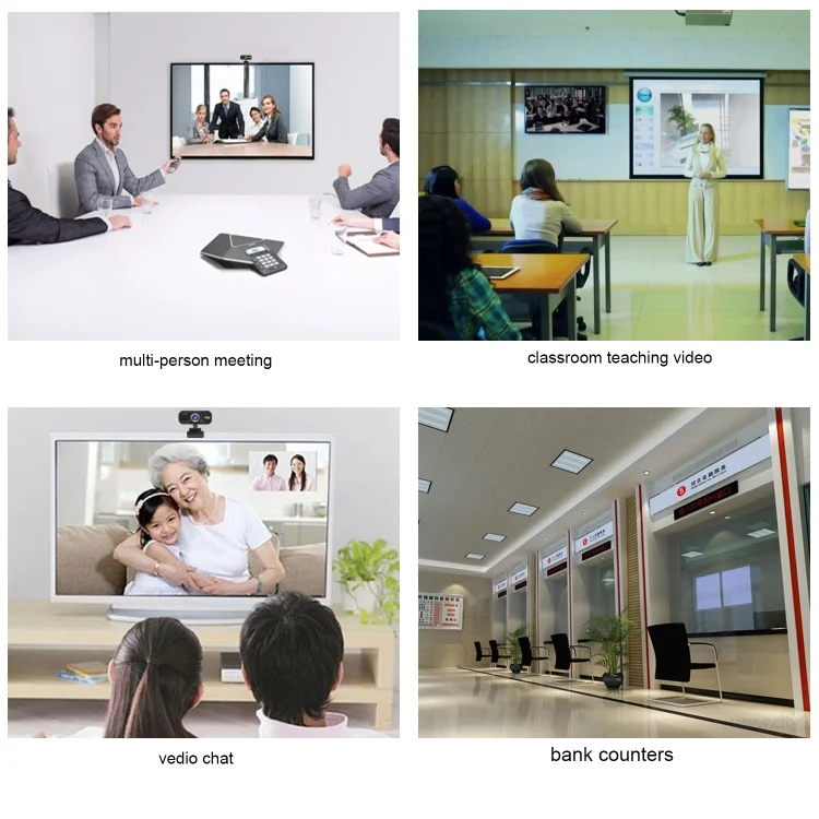 PC4880_9.webp HXSJ S50 30fps 100 Megapixel 720P HD Webcam for Desktop / Laptop / Smart TV, with 10m Sound Absorbing Microphone, Cable Length: 1.4m - Image 10